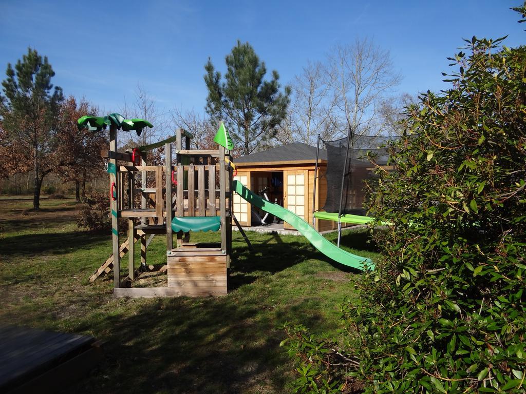 Bed and Breakfast Domaine De Labelo Commensacq Esterno foto